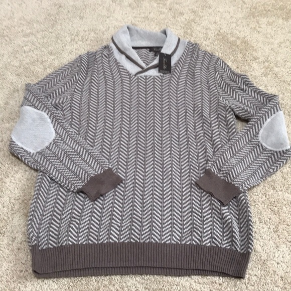 Tasso Elba Other - NWT! Tasso Elba Men’s medium tan combo sweater